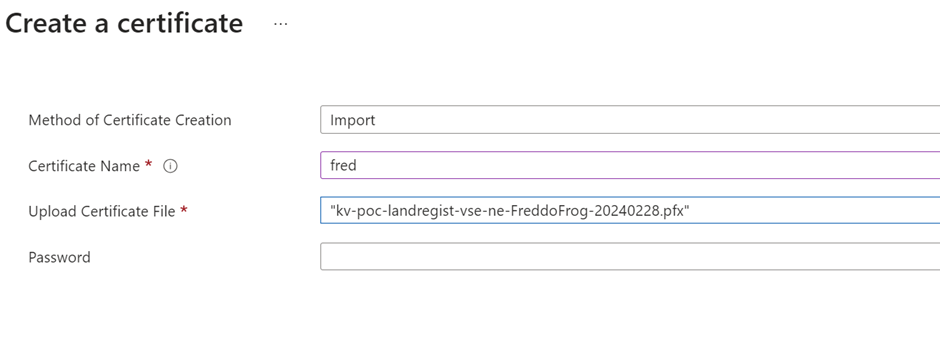 Create A Certificate